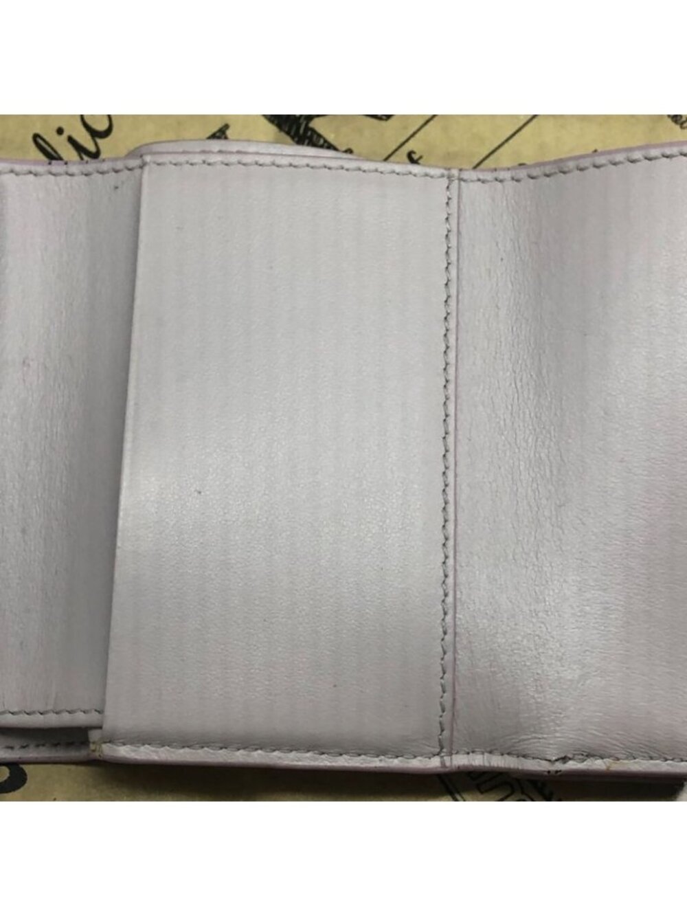 Celine Trifold Wallet Compact Card Billfold Coin - Picture 9 of 15